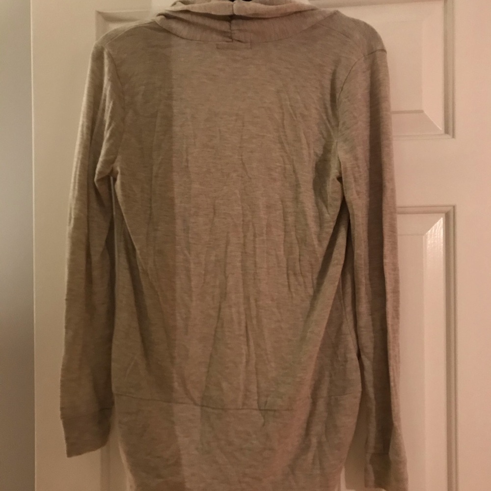 Tan plain cardigan